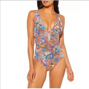 Bleu Rod Beattie $127 Groovy Baby Swimsuit